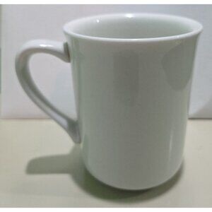 Atlantic China Restaurant Coffee Cup Mug Vintage White 4" Tall 8 oz